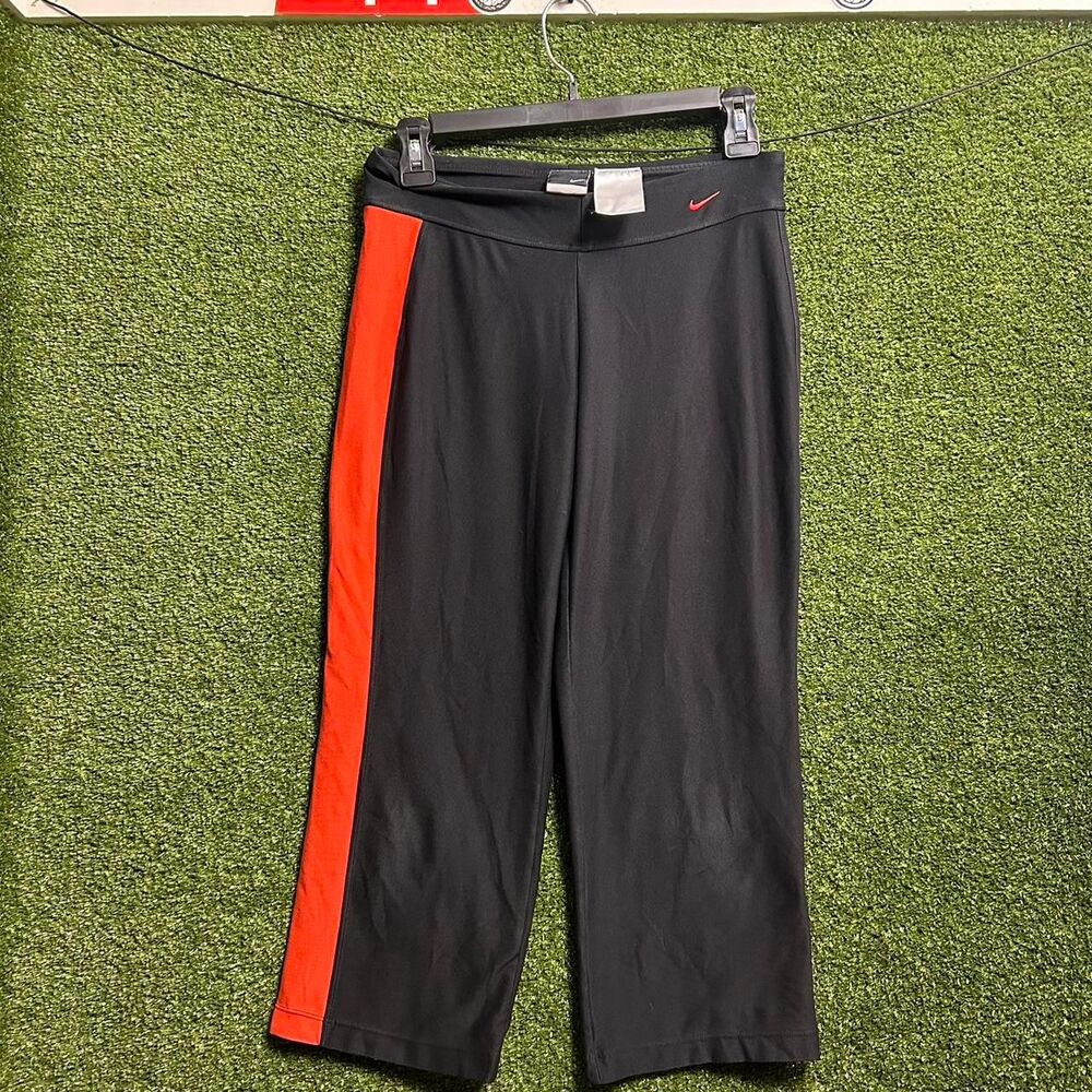 Nike Women's Black and Navy Trousers